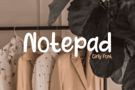 Notepad Font