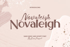 Novaleighi Font Family