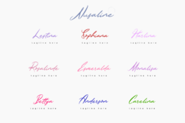 Nusaline Font