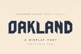 Oakland Font