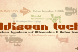 Odisean Tech Font