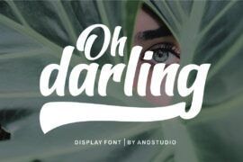 Oh darling Font