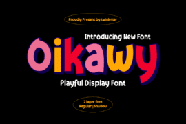 Oikawy Trial Font