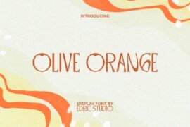 OliveOrangeDemo Font