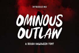 Ominous Outlaw Font
