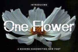 One Flower Font