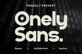 Onely Sans Font