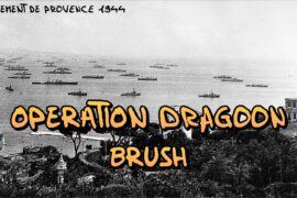 OPERATION DRAGOON BRUSH Font