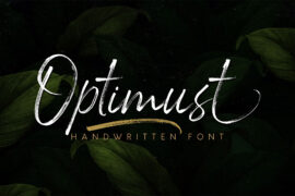 Optimust Font
