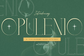 Opulenio Personal Use Font