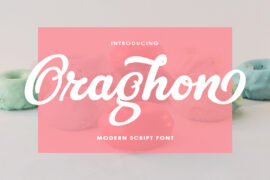 Oraghon Script Font