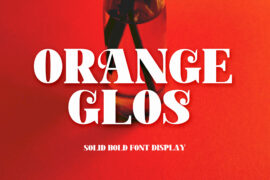 Orange Glos Font