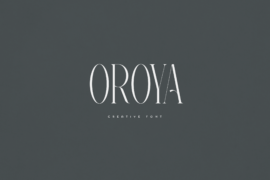 Oroya Font