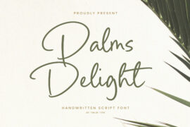 Palms Delight Font