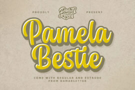 Pamela Bestie Font Family