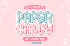 Paper Candy Font