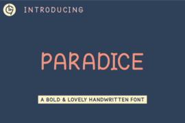 Paradice Font