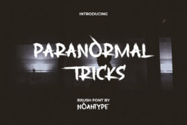 ParanormalTricksDemo Font