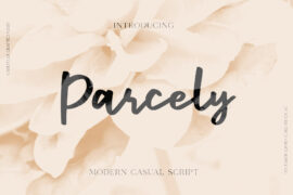 Parcely Free Font Family