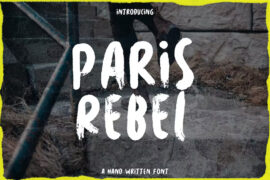PARIS REBEL Font