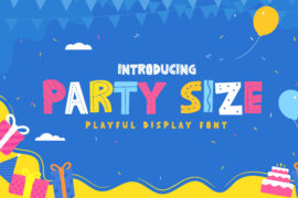 PARTY SIZE Font