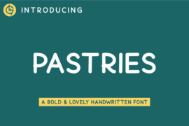 Pastries Font