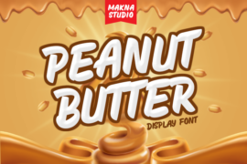 PEANUT BUTTER Font