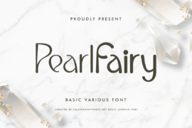 Pearl Fairy Demo Font Family
