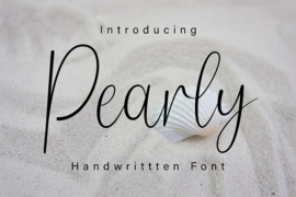 Pearly Font