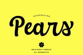 Pears Font