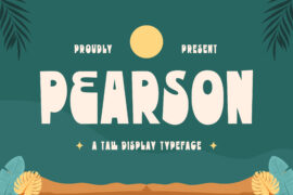 PEARSON Free Trial Font