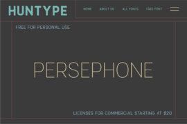 Persephone Font Family