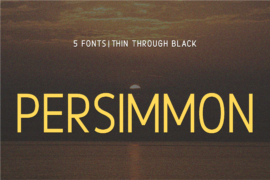 Persimmon Font Family
