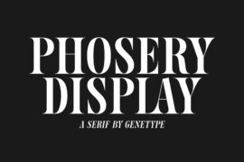 Phosery Font Family