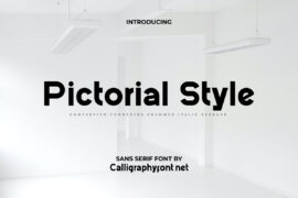 PictorialStyleDemo Font Family