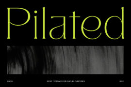Pilated Free Font