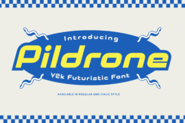 Pildrone Font Family