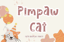 Pimpaw Cat Font