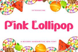 Pink Lollipop Font