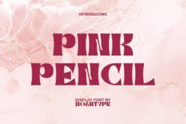 PinkPencilDemo Font