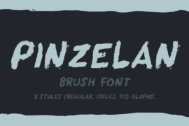 Pinzelan Font Family