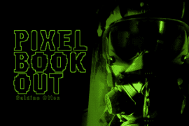 Pixel Book Out Font