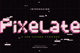 Pixelate Font
