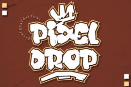 Pixeldrop Font