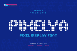 PIXELYA Trial Font