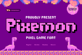 Pixemon Trial Font