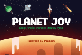 Planet-Joy Font