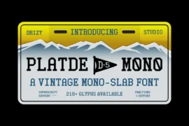 Platde Demo Font