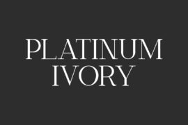 Platinum Ivory Demo Font Family