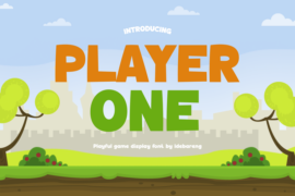 PLAYER ONE Font